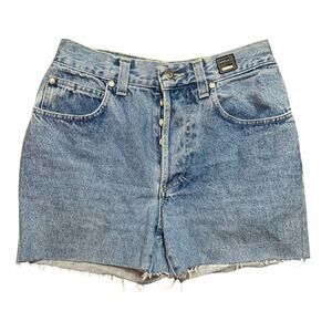 Versace Jeans Couture Distressed Blue denim shorts Size 30